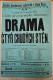 Nová Paka, SDO, Drama čtyř chudých stěn - plakát, 1903