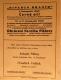 Praha-Braník, Divadlo Braník, Černé oči - Obrácení Ferdyše Pištory - plakát, 1929