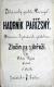 Vysoké nad Jizerou, Přemysl, Hadrník pařížský, 1867 - plakát
