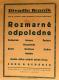 Praha-Braník, Divadlo Braník, Rozmarné odpoledne - plakát, 1929