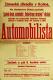 Kolín, Volné dramatické sdružení, Automobilista - plakát, 1911
