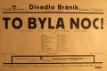 Praha-Braník, SDO, To byla noc - plakát, 1931