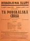 Praha-Nové Město, Divadlo Na Slupi, Ta podskalská chasa - plakát, 1931