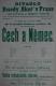 Praha-Nové Město, Beseda Okoř, Čech a Němec - plakát, 1900