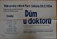 Lomnice nad Popelkou, Tyl, Dům u doktorů - plakát, 1954