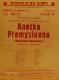 Praha-Smíchov, DS V. B. Třebízský, Anežka Přemyslovna - plakát, v Divadle Na Slupi, 1940