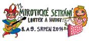 Mirotice, Mirotické setkání loutek a hudby - plakát, 2014