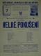 Praha-Malá Strana,  Česká scéna Jana Nerudy, Velké pokušení - plakát, 1937
