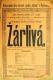 Nymburk, Hálek, Žárlivá – plakát, 1899