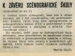 Scénografická škola SČDO 1976-1979