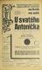 Holešov, Sokol, U svatého Antoníčka - plakát, 1933