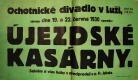 Luže, Jaroslav, Újezdské kasárny - plakát, 1930