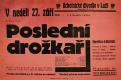 Luže, Jaroslav, Poslední drožkař - plakát, 1936