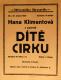 Praha-Braník,  Divadlo Braník, Dítě cirku - plakát, 1929