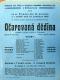 Blížkovice, Orel, Karolická omladina, Očarovaná dědina - plakát, 1935