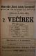 Vitiněves, Studenti, Večírek - plakát, 1910