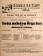 Praha-Smíchov, Jednota Orla čsl., Teta mistra Štycha - plakát, v Divadle Na Slupi, 1926