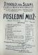 Praha-Smíchov, Třebízský, Poslední muž - plakát, v Divadle Na Slupi, 1947