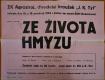 JIčín, Tyl, Ze života hmyzu - plakát, 1954