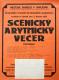 Chrudim, Chrudimské studentstvo, Scénický arytmický večer - plakát, 1927