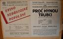 Nová Paka, SDO, Evono nedůstojné povolání - Proč hynou trubci - plakát, 1935