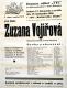 Stará Boleslav, Tyl, Zuzana Vojířová - plakát, 1956