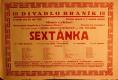 Praha-Braník, Divadlo Braník, Sextánka - plakát, 1928