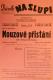 Praha-Nové Město, Vzděl. sbor vyšehradský, Divadlo Na Slupi, Nouzové přistání - plakát, 1947