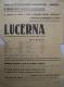 Česká Lípa, Jirásek, Lucerna, 1933, r. J. Bucek - plakát