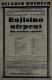 Praha-Vršovice, Bozděch, Rajisino utrpení - plakát, 1931