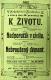 Žiželice, Tyl, K životu - Nadporučík v civilu - Nebroušený démant - plakát, 1911