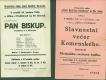 Březové Hory, Karel Havlíček Borovský,Pan biskup - plakát, 1929