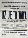 Morkovice, Sokol, Už je to tady - plakát, 1929