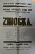 Sádek, SDO Klicpera, Zinočka - plakát, 1929
