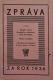 Praha, ÚMDOČ, Zpráva o činnosti za rok 1936