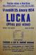 Polička, Ochotníci, Lucka - plakát, 1934