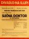 Praha-Nové Město,  Divadlo Na Slupi, Slečna doktor - plakát, 1939