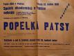 Polička, Akademici, Popelka Patsy - plakát, 1930