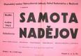 Sudoměřice u Bechyně, Sokol, Samota Nadějov - plakát, 1965