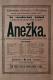 Polička, Spolek divadelních ochotníků, Anežka - plakát, 1886