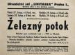 Praha, DDOČ, Železný potok - plakát, 1936