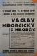 Boháňka-Skála, Hospodářsko-čtenářská beseda, Národní souručenství, Václav hrobčický z Hrobčic - plakát, 1941