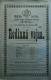 Polička, Ochotníci, Rodinná vojna - plakát, 1883
