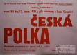 České Heřmanice, OB, Sloupnice, OB, Česká polka - plakát, 1951