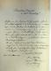 Liberec, Stadttheater, opona Triumf lásky, dopis Matsch a Klimtové magistrátu, 11.října 1883
