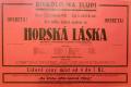 Praha-Nové Město, Divadlo Na Slupi, Horská láska - plakát, 1931