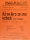 Praha-Nové Město, Divadlo Na Slupi, Až se jaro ze sna vzbudí - plakát, 1936