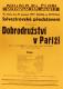 Praha-Nové Město, Divadlo Na Slupi, Dobrodružství v Paříži - plakát, 1941
