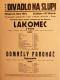 Praha-Nové Město, Vzděl. sbor vyšehradský, Divadlo Na Slupi, Lakomec - plakát, 1934