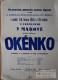 Makov, Sokol, Morašice, OR, Okénko - plakát, 1946